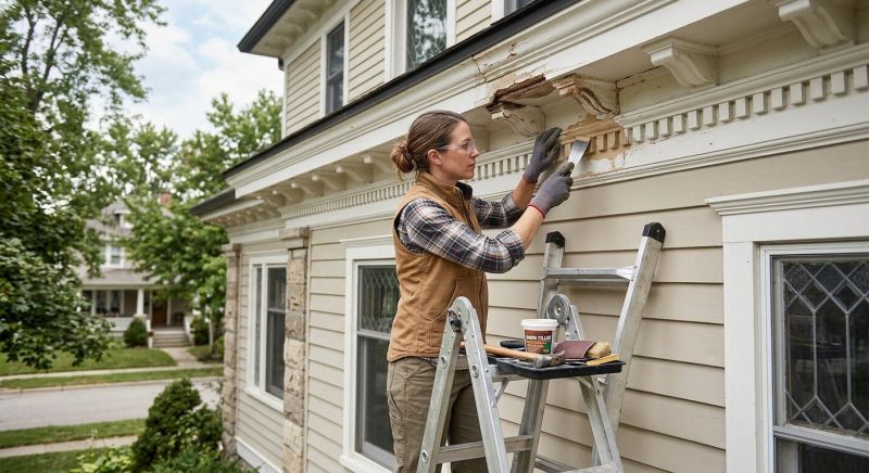 Exterior Molding Repair in Overland Park, KS