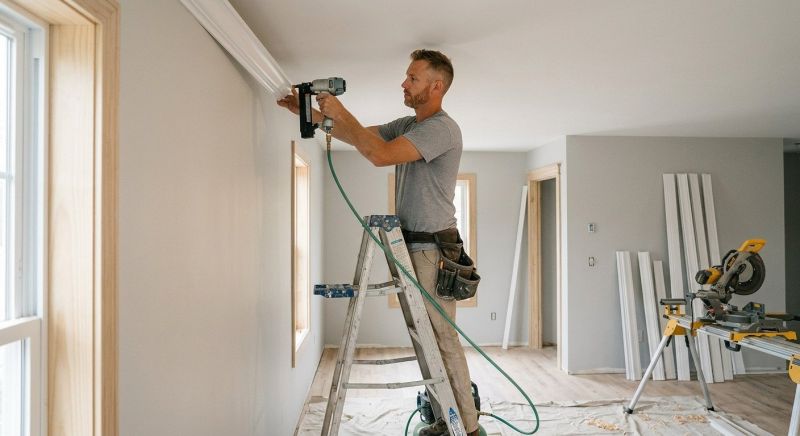 Crown Molding Installation in Kansas City, KS