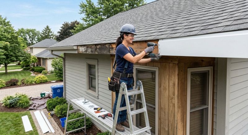 Fascia Replacement in Kansas City, KS