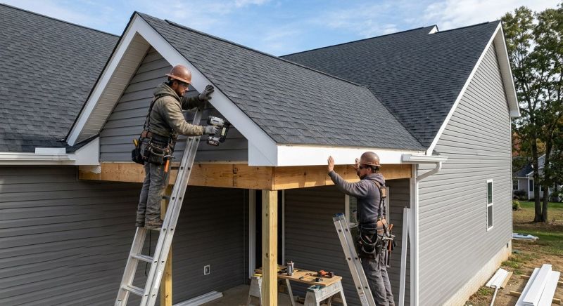 Gable Vent Installation in Conroe, TX