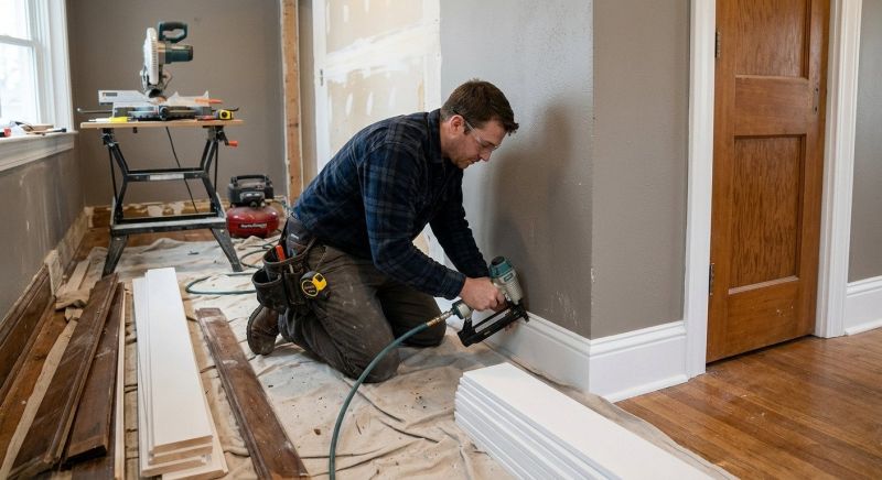 Interior Trim Replacement in Kansas City, KS