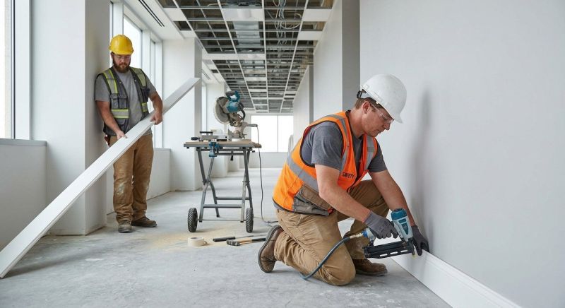 Quarter Round Installation in Wilmington, NC