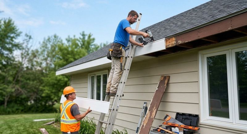 Roof Fascia Installation in Olathe, KS