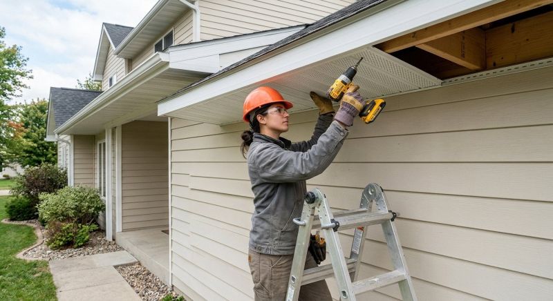 Soffit Replacement in Conroe, TX