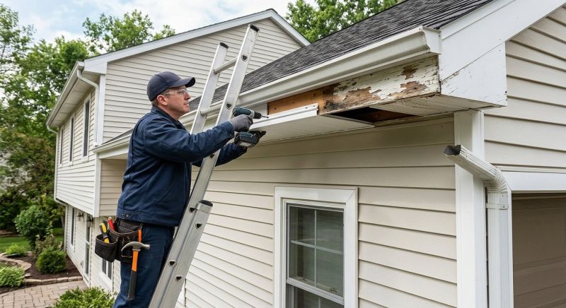 Under Deck Ceiling Repair in Kansas City, KS