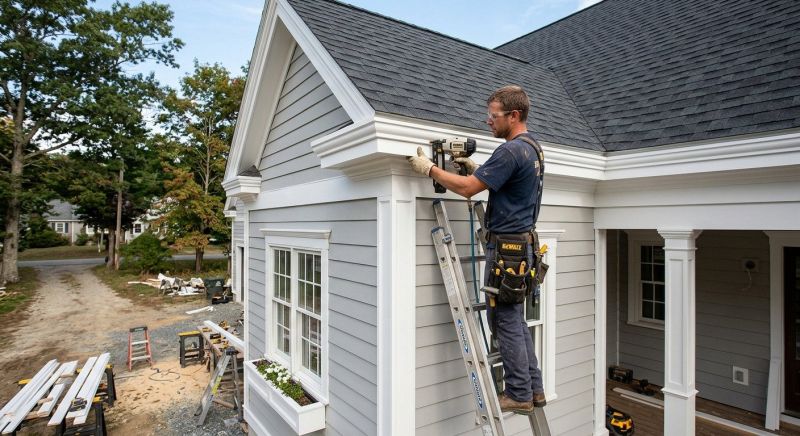 Vinyl Trim Installation in Conroe, TX